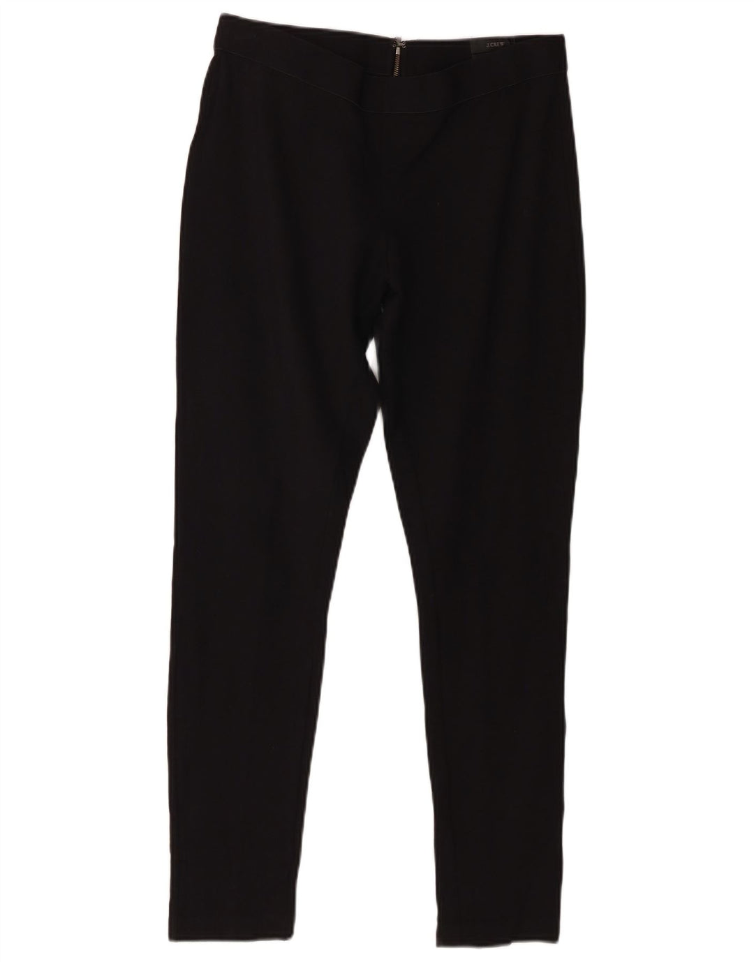 J. Crew Damen Pixie Mid Rise Freizeithose US 10 Large W28 L27 Schwarz