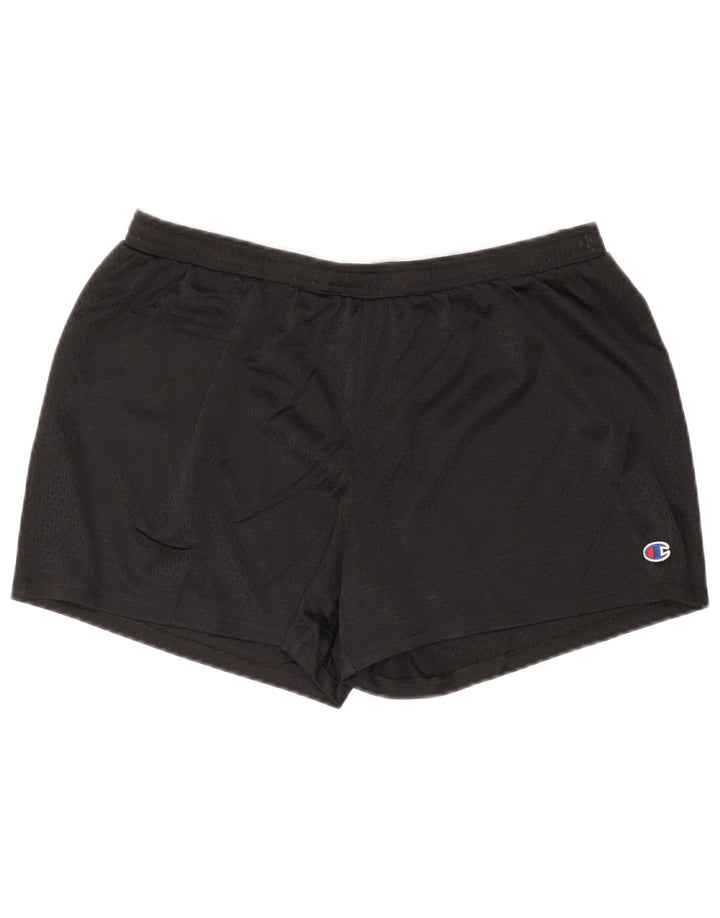 Champion Herren-Sportshorts, Größe L, Schwarz