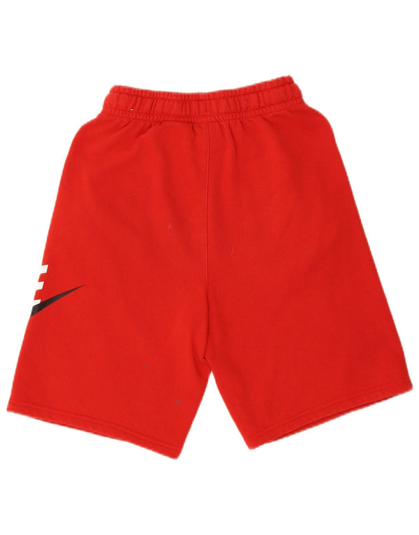 Nike Boys Graphic Sport Shorts 13–14 Jahre XL, rote Baumwolle