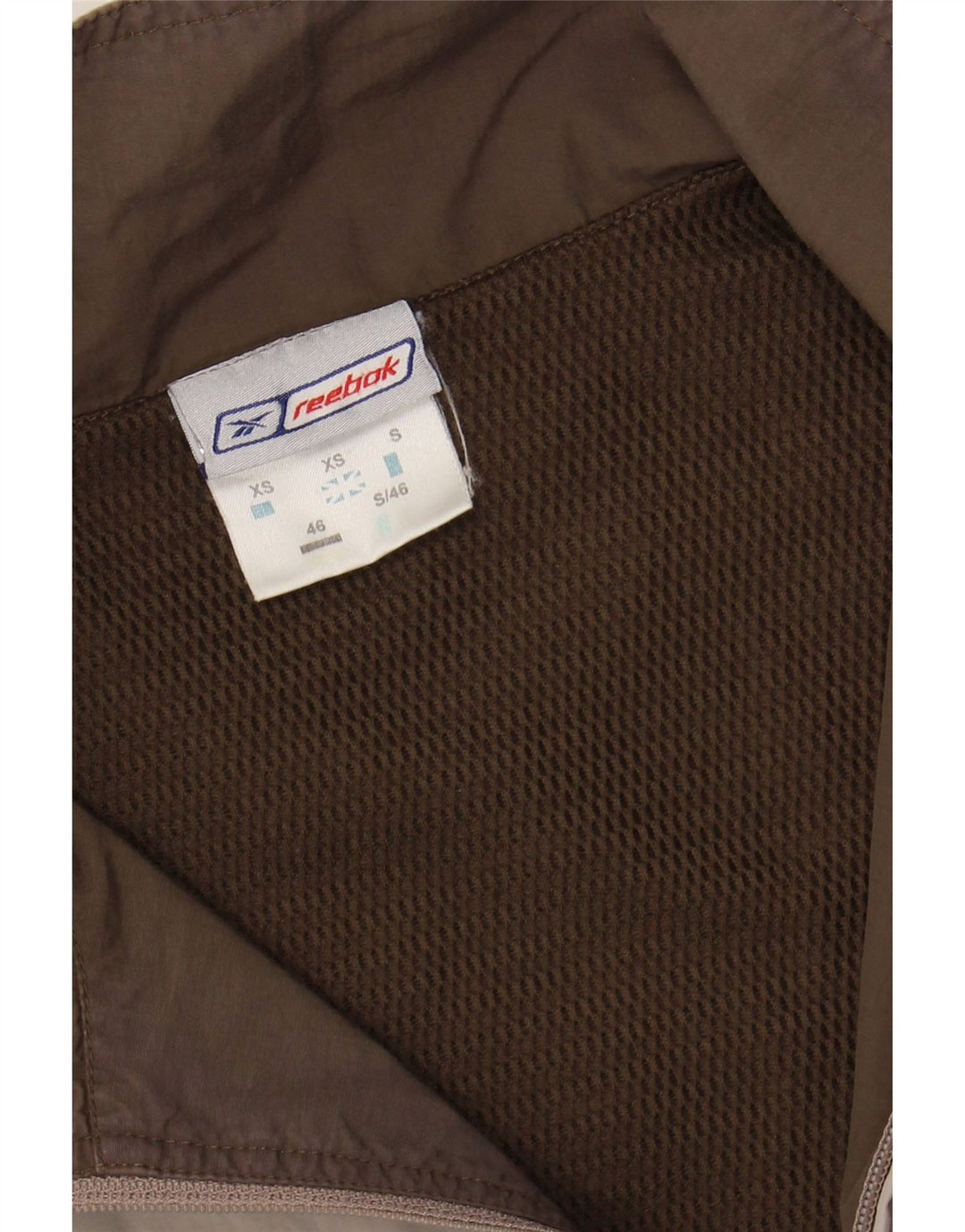 REEBOK Herren-Trainingsanzugoberteil mit lockerer Passform, XS, Grau, Farbblock