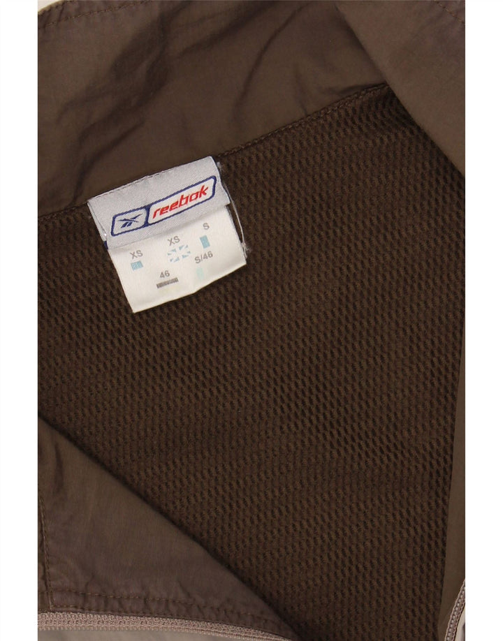 REEBOK Herren-Trainingsanzugoberteil mit lockerer Passform, XS, Grau, Farbblock