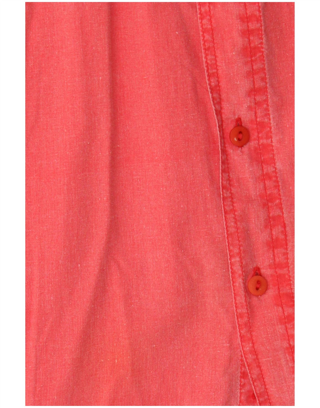 Vintage Herren-Hemd mit entspannter Passform, große rosa Baumwolle