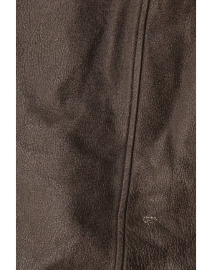Martin Eden Herren Lederjacke IT 50 Großes braunes Leder