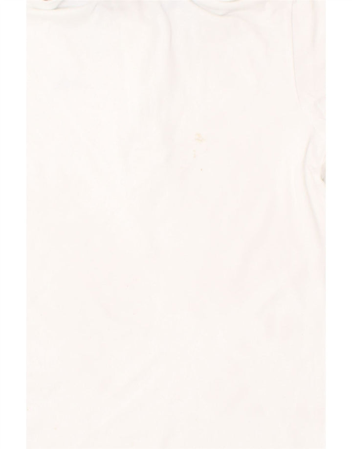 KAPPA Boys Polo Shirt 8-9 Years Small White Cotton Vintage Kappa and Second-Hand Kappa from Messina Hembry 