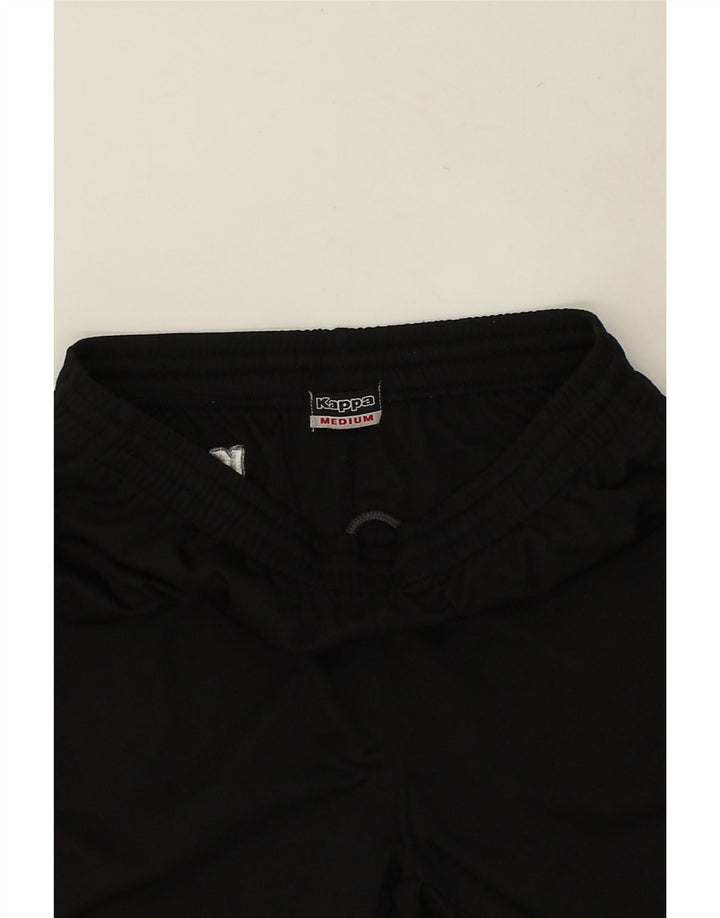 KAPPA Mens Graphic Sport Shorts Medium Black Polyester | Vintage Kappa | Thrift | Second-Hand Kappa | Used Clothing | Messina Hembry 