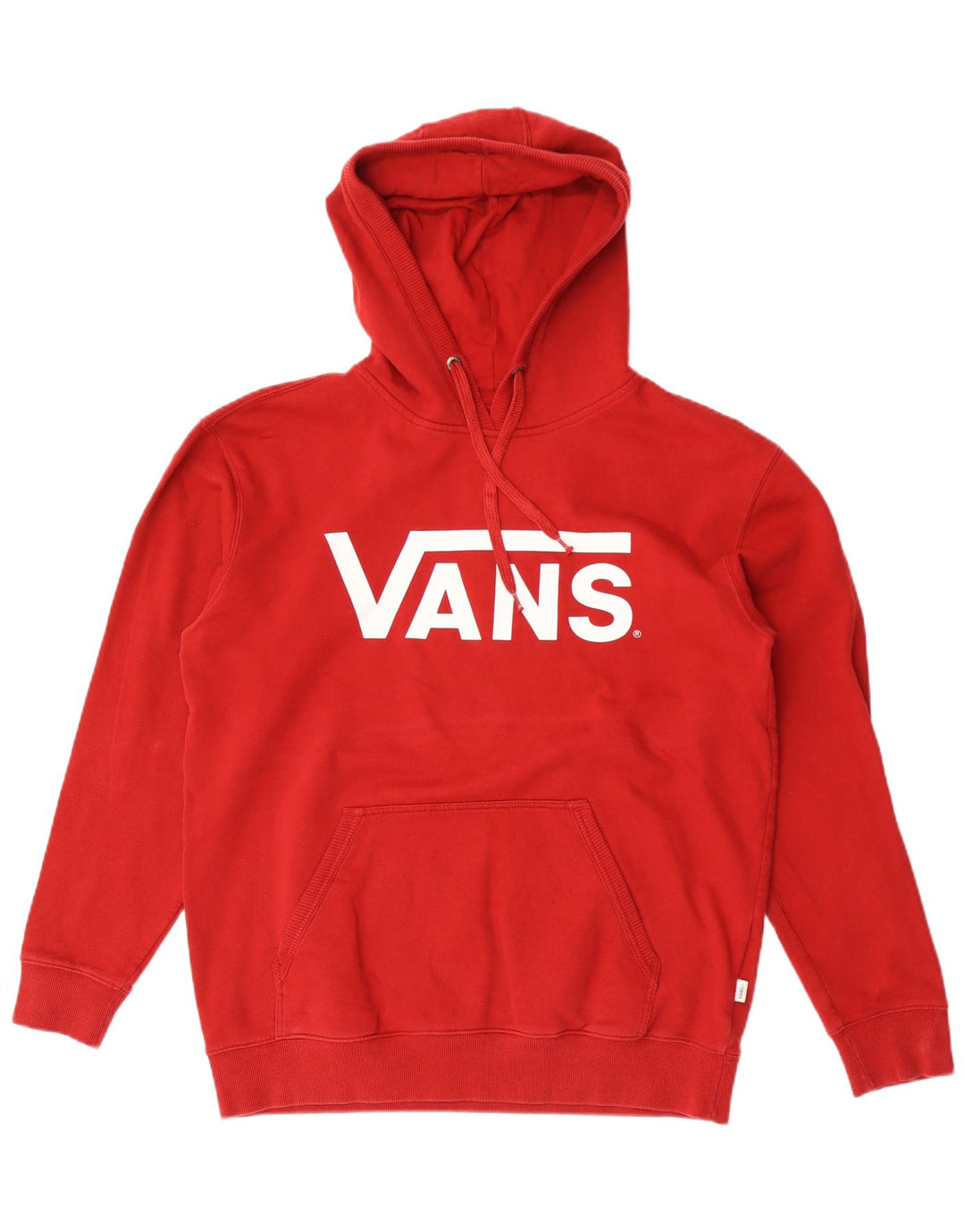 Vans Herren-Kapuzenpullover mit Grafik, groß, aus roter Baumwolle