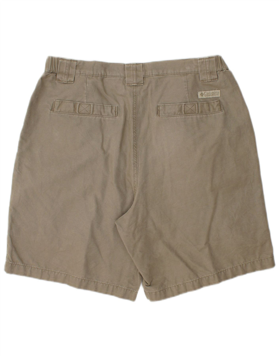 Columbia Herren Cargo-Shorts W34, große Khaki-Baumwolle