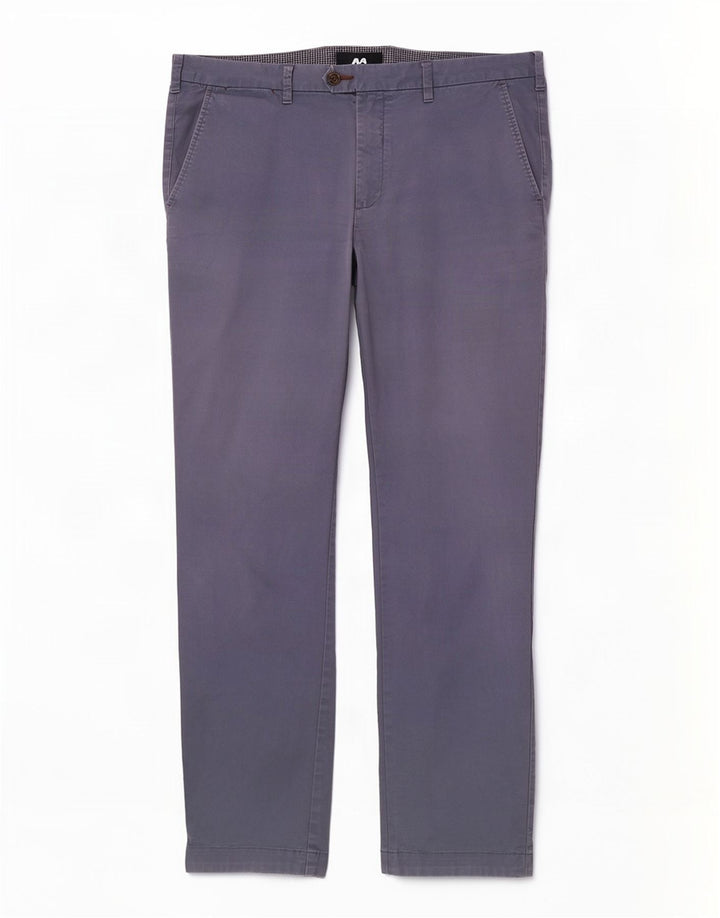 Gerade Anzughose für Herren von Ted Baker, W36, L31, marineblaue Baumwolle