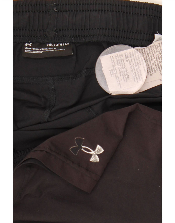 Under Armour Jungen Sportshorts 13-14 Jahre XL Schwarz Polyester