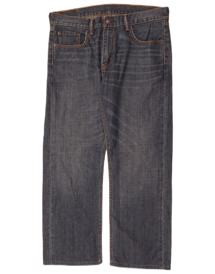Levi's Herren 559 Straight Jeans W34 L30 Blaue Baumwolle