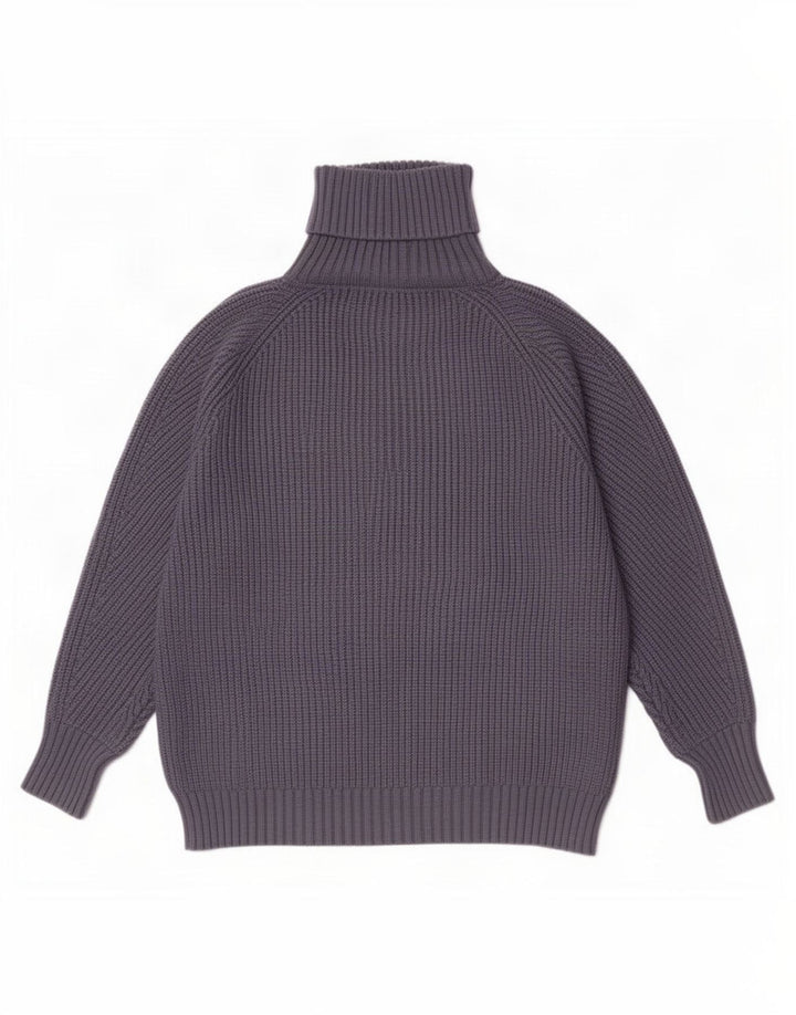 Zara Damen-Pullover mit Rollkragen, Gr. 10, Größe S, Grau