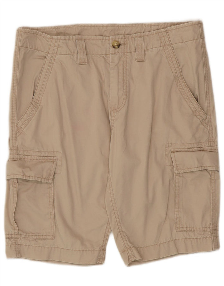 Tommy Hilfiger Herren-Cargoshorts mit entspannter Passform, W33, mittelbeige Baumwolle