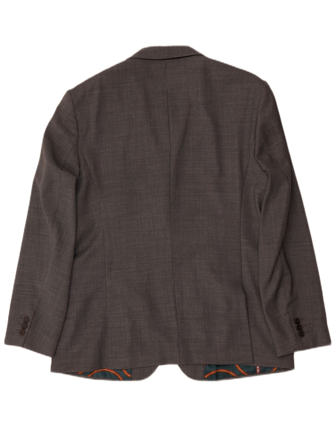 Ted Baker Herren-Blazer mit normaler Passform und 2 Knöpfen, UK 44, 2XL, graue Wolle