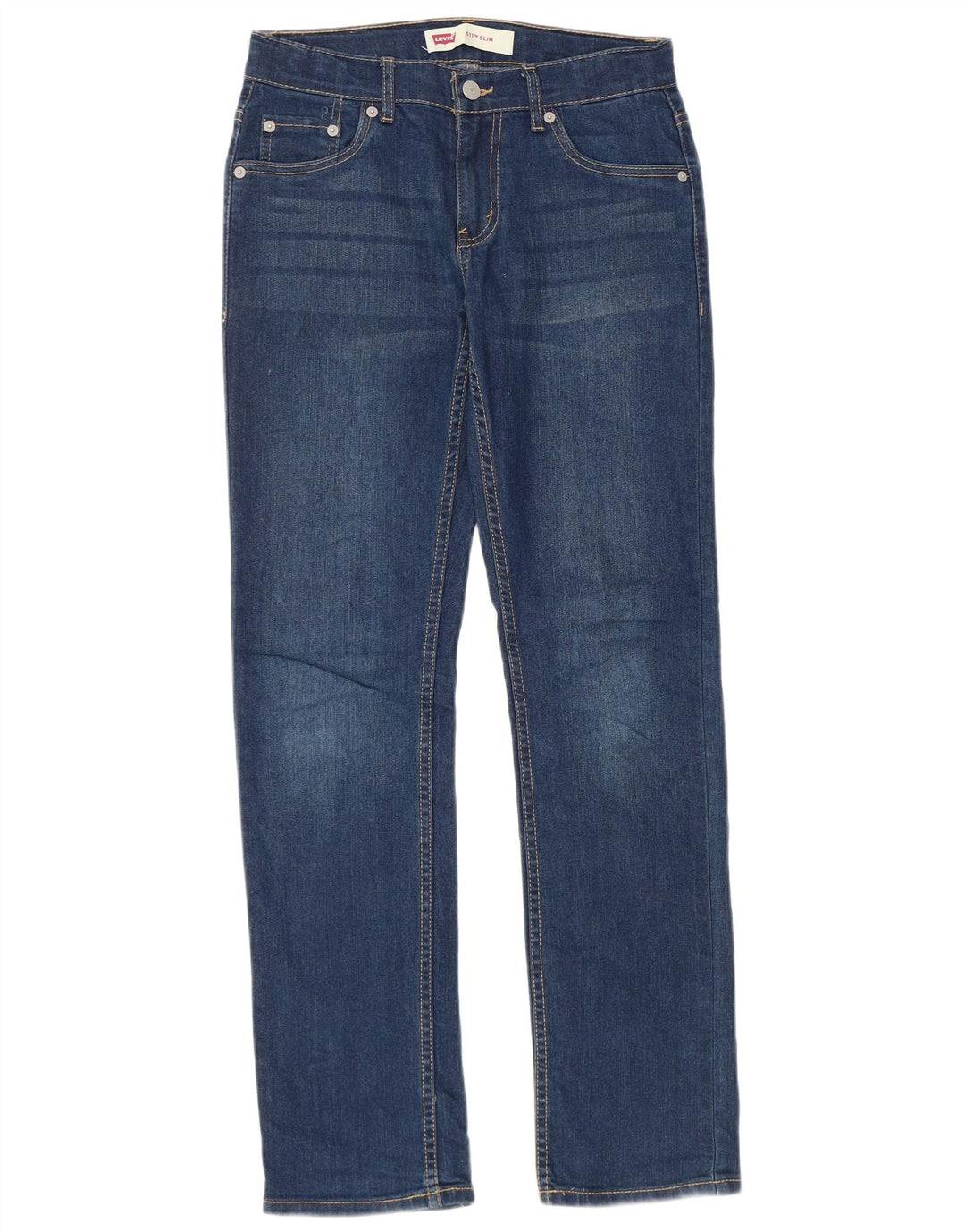 Levi's Jungen 511 Slim Jeans 13–14 Jahre W28 L30 Blaue Baumwolle