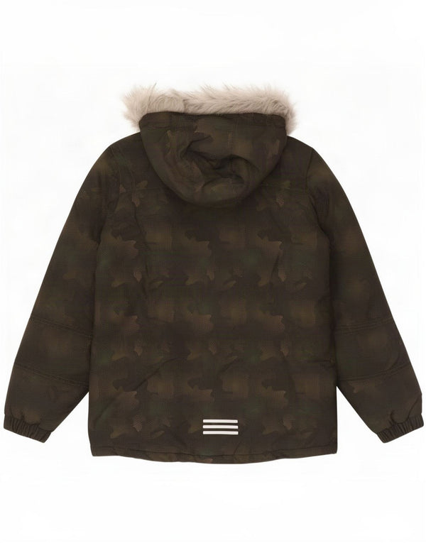 Mountain Warehouse Windjacke für Jungen, 12–13 Jahre, Khaki-Tarnung