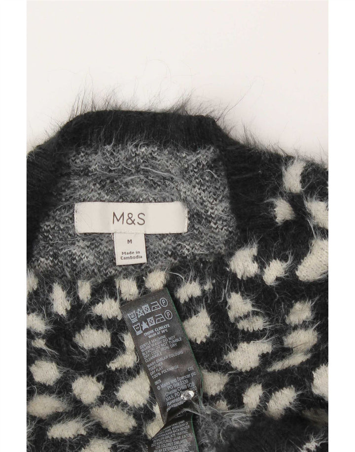 Marks & Spencer Rollkragenpullover für Damen, Gr. 14, mittelschwarz