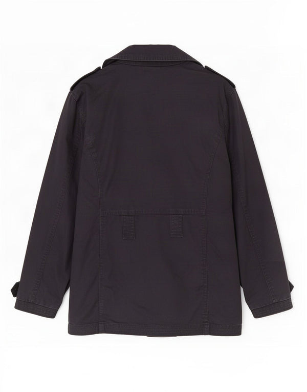 Jack & Jones Mens Military Jacket UK 36 Small Navy Blue