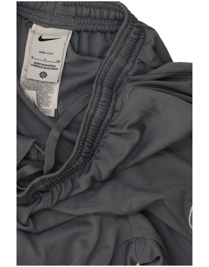 Nike Herren Dri Fit Trainingshose, Größe S, Grau, Polyester