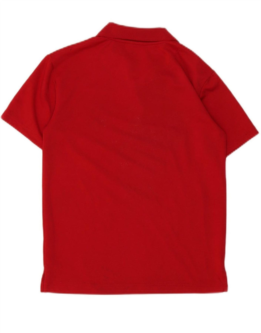 IZOD Boys Polo Shirt 10-11 Years Medium  Red Polyester