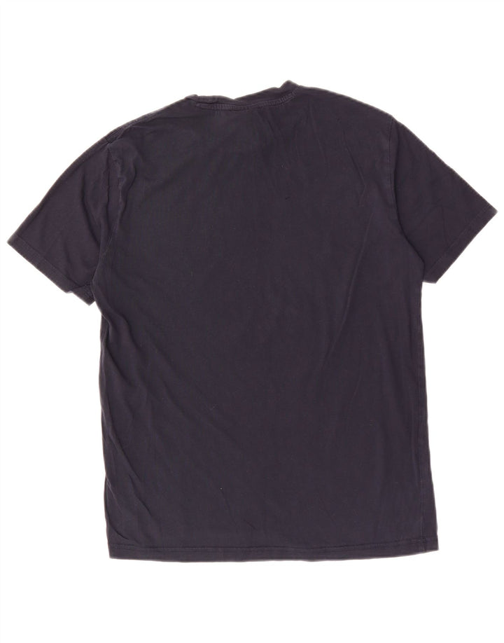 CHAMPION Herren T-Shirt Top Small Marineblau Baumwolle