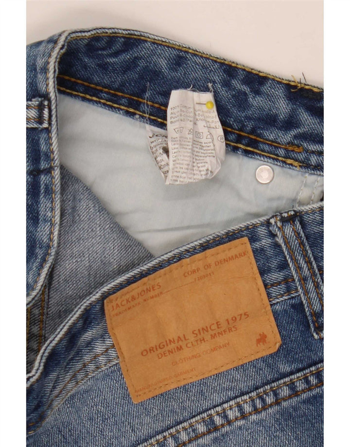 Jack & Jones Herren-Jeansshorts, Größe S, W30, Blau, Baumwolle