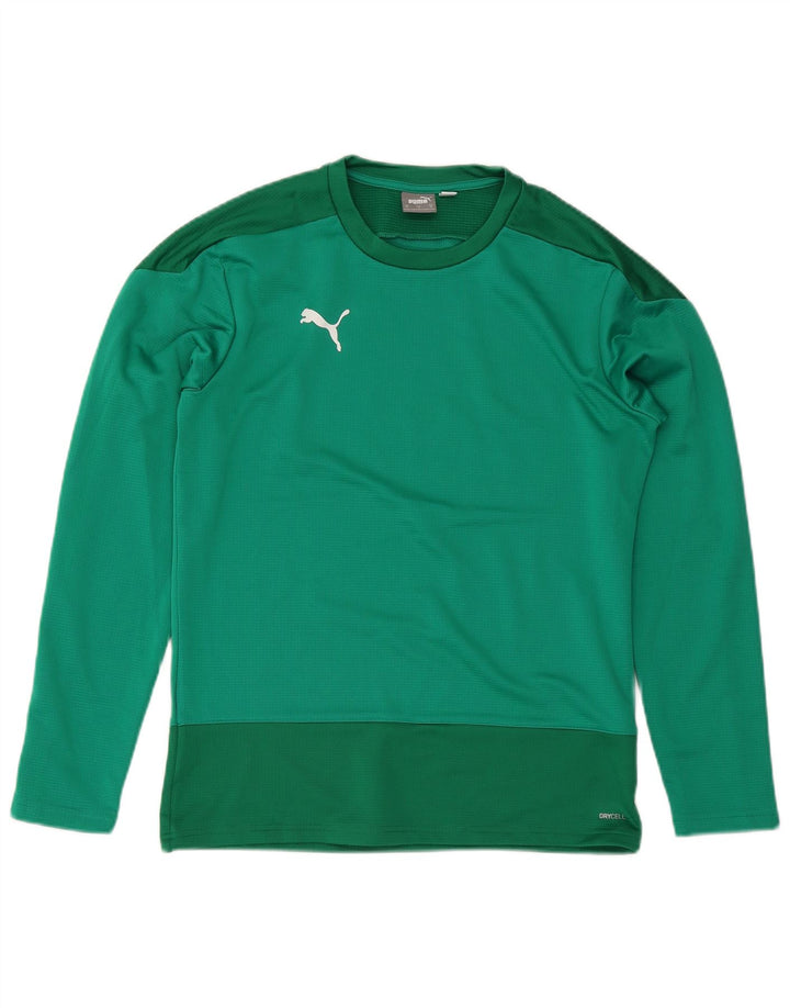 Puma Herren Top Langarm Mittelgrün