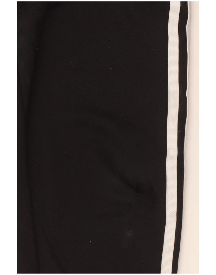 Adidas Jungen-Trainingshose, Jogginghose, 11–12 Jahre, schwarzes Polyester