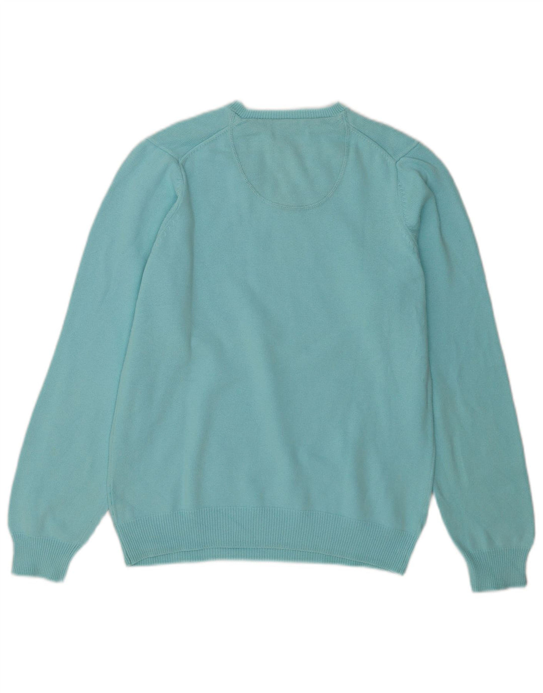 Marks & Spencer Herren Blue Harbor V-Ausschnitt Pullover Pullover Small Türkis