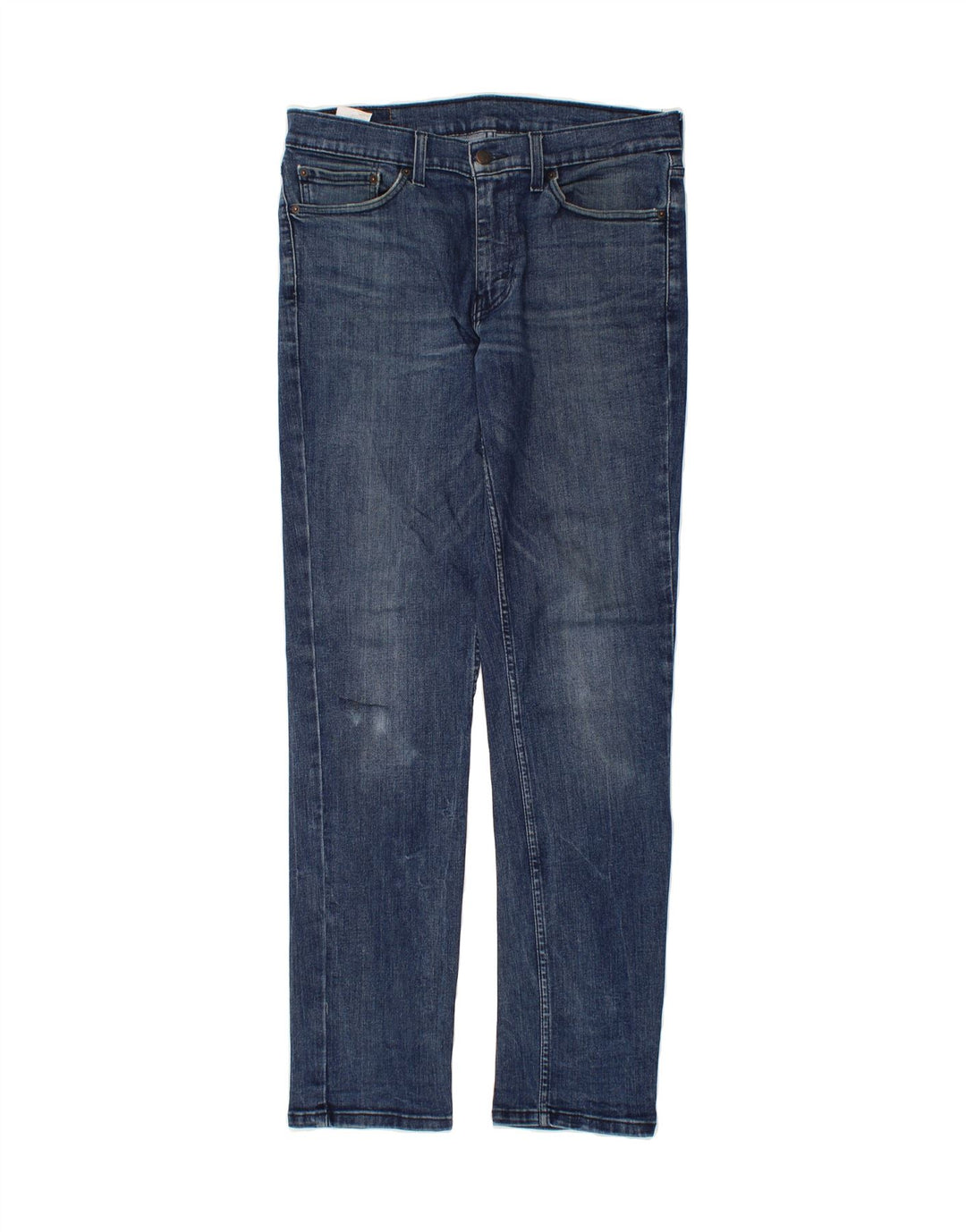 LEVI'S Mens Slim Jeans W32 L34 Blue Cotton Vintage Levi's and Second-Hand Levi's from Messina Hembry 