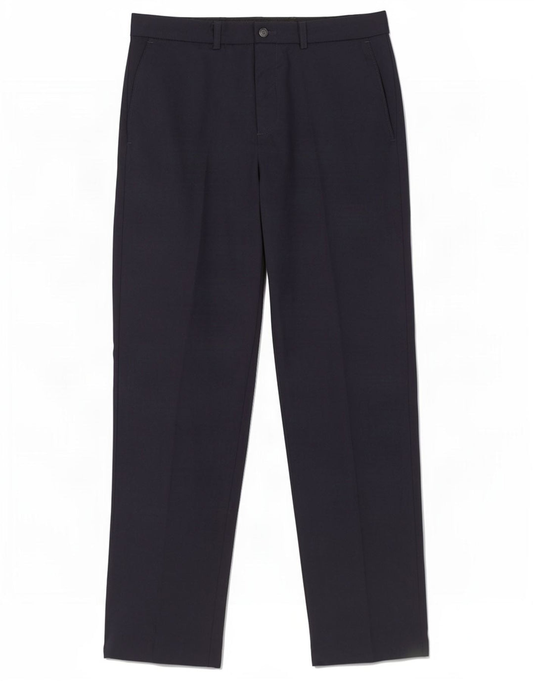 Gerade Anzughose für Damen von Marks & Spencer, W32, L33, marineblaue Wolle