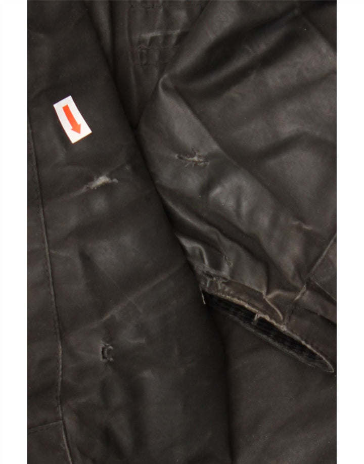 BARBOUR Herrenjacke aus gewachster Baumwolle, UK 38, Mittelbraun