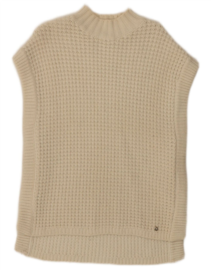 Ted Baker Damen Longline Rollkragenpullover Pullover Größe 1 XS Beige