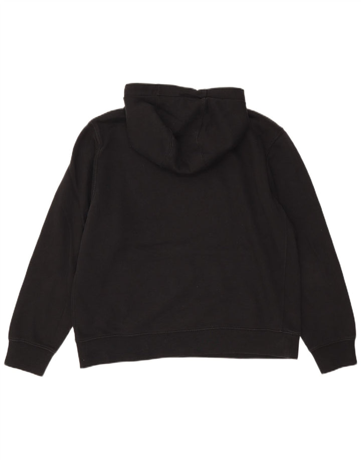 Nike Herren-Kapuzenpullover mit Grafik, groß, aus schwarzer Baumwolle