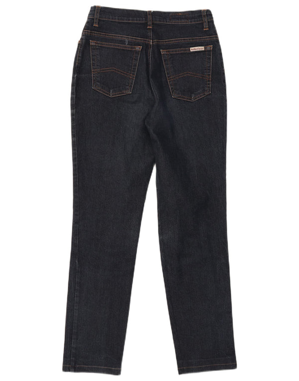 Marlboro Classics Womens Comfort Fit Tapered Jeans W28 L28 Navy Blue