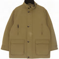 Marks & Spencer Herren-Windbreaker-Jacke, UK 44/46, XL, Khaki, Baumwolle