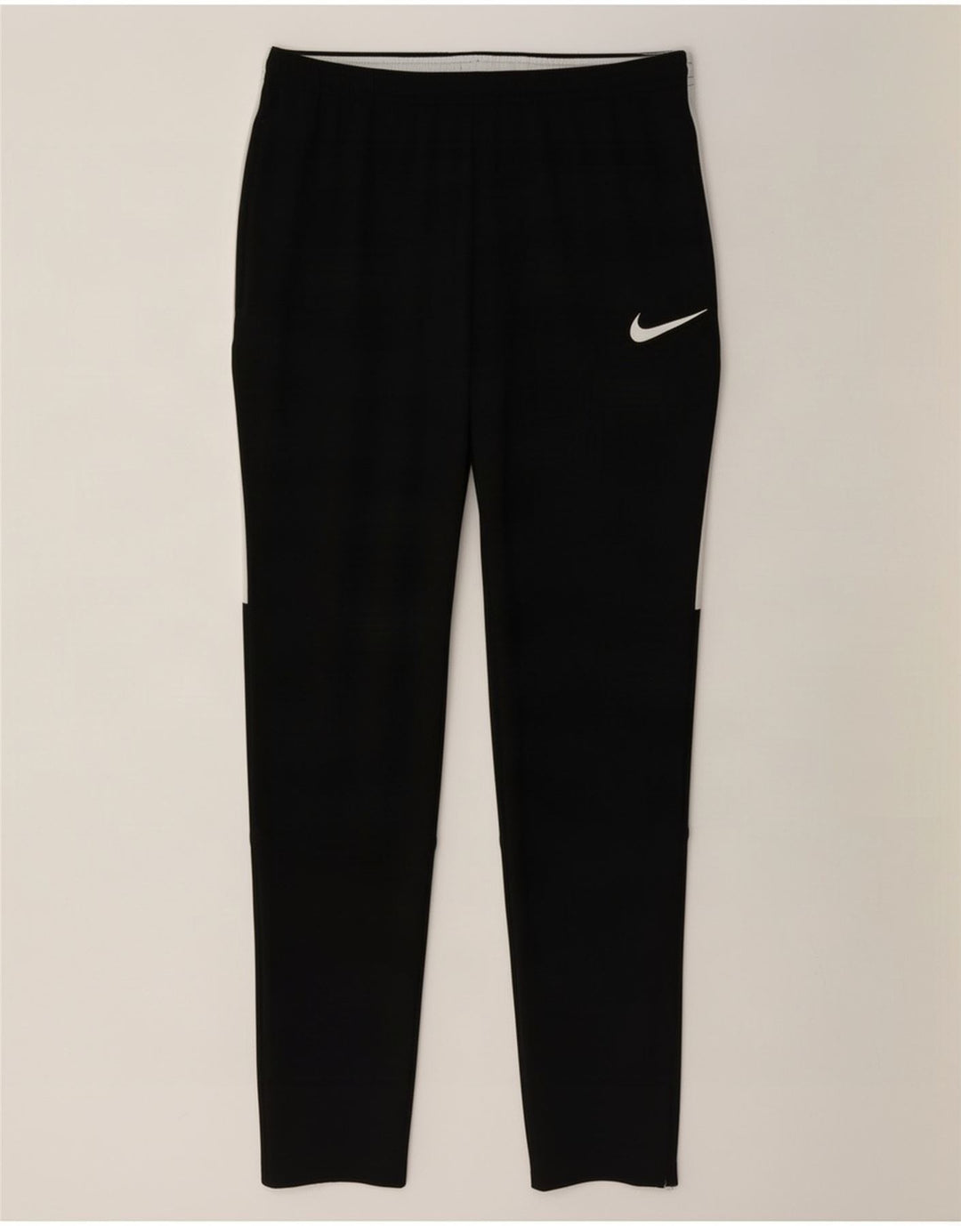 Nike Herren Dri Fit Trainingshose Mittelschwarzes Colourblock-Polyester