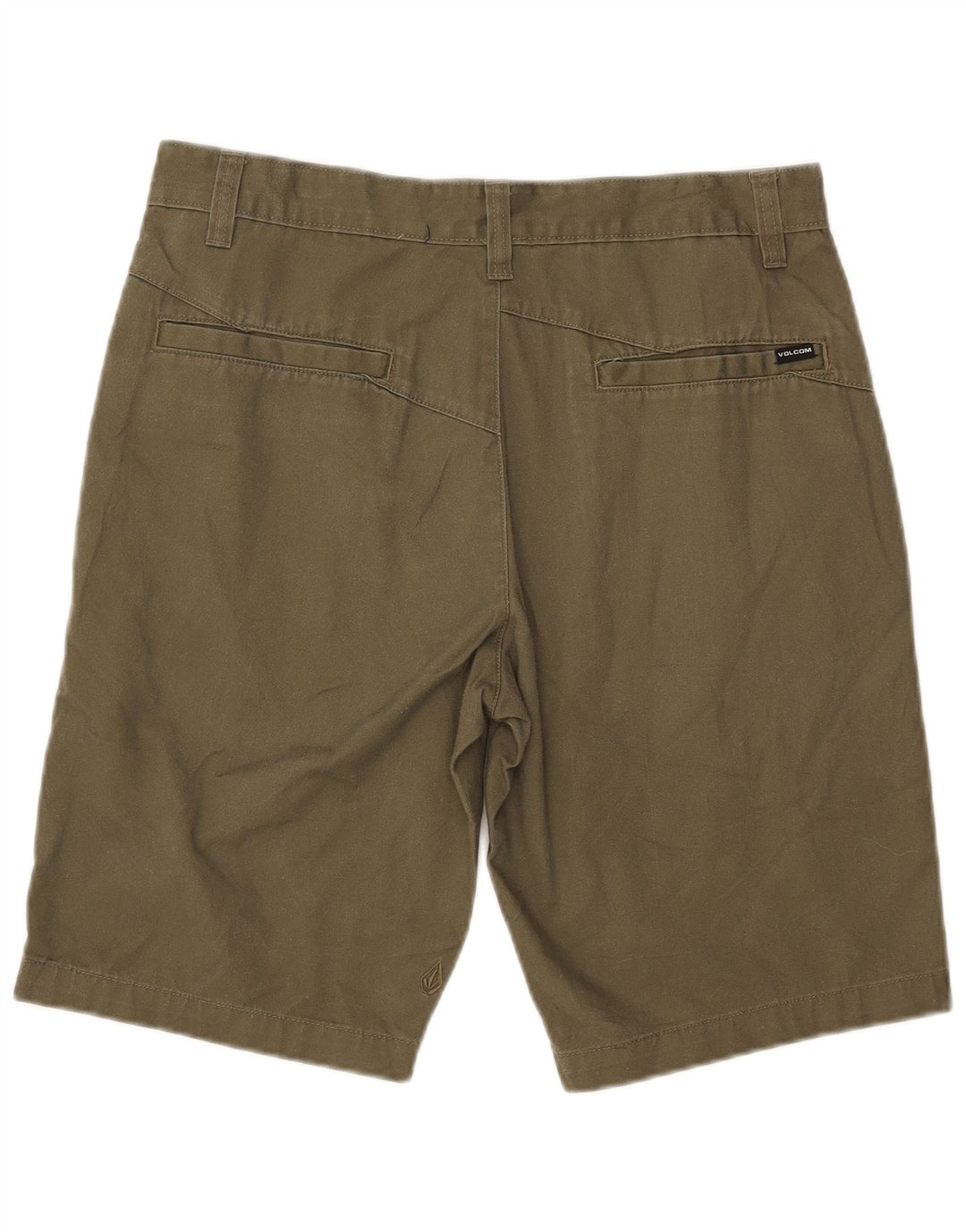 VOLCOM Herren Chino-Shorts W32 Medium Khaki Polyester