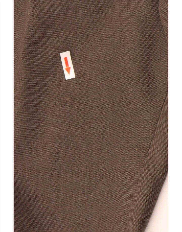 Farah Herren-Anzughose mit Pegged-Anzug, W36, L29, graues Polyester