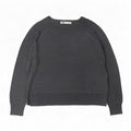 Übergroßes Blusenoberteil für Damen von Zara, Gr. 10, klein, grau gefleckte Viskose