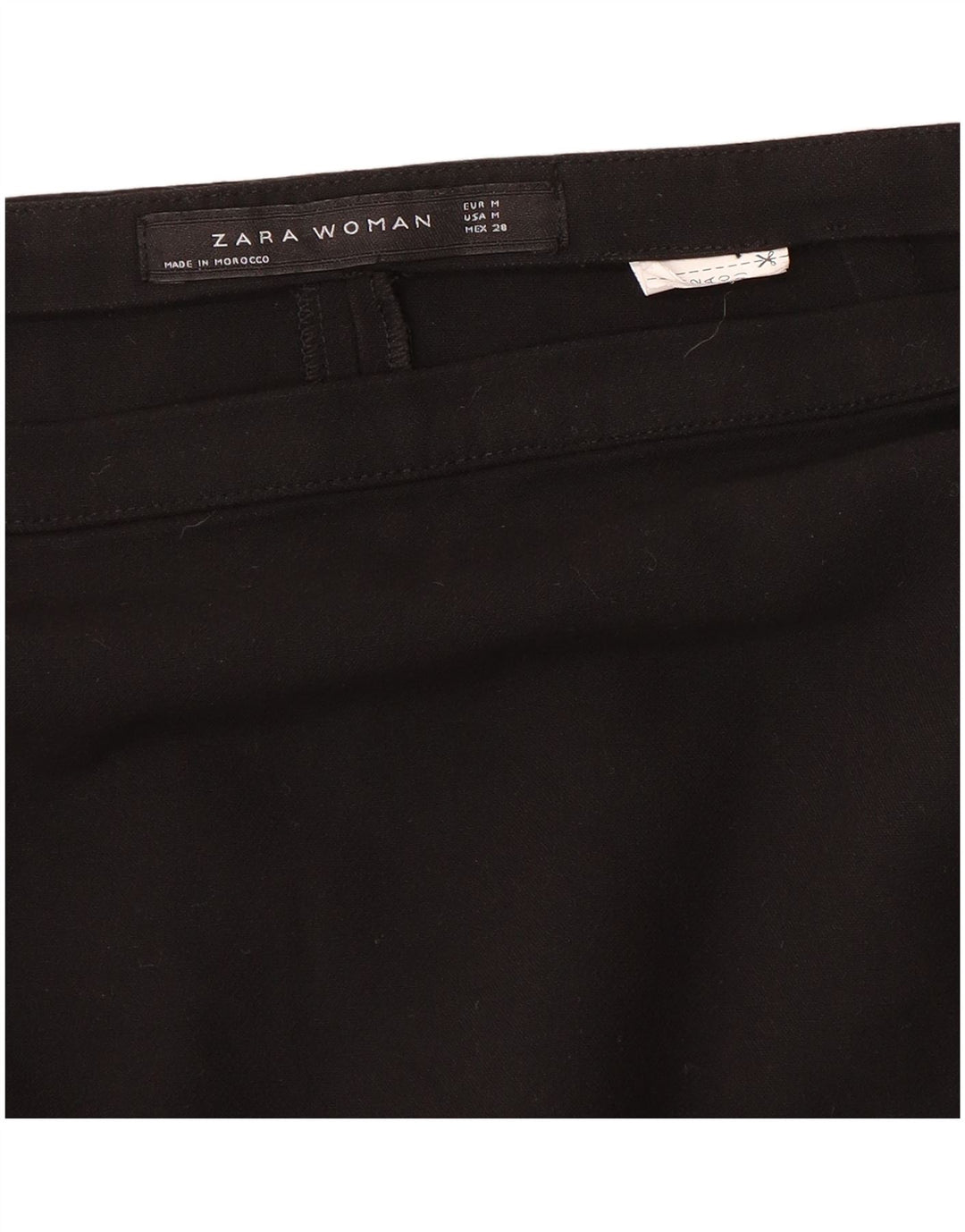 Zara Damen Trompetenrock Medium W30 Schwarz