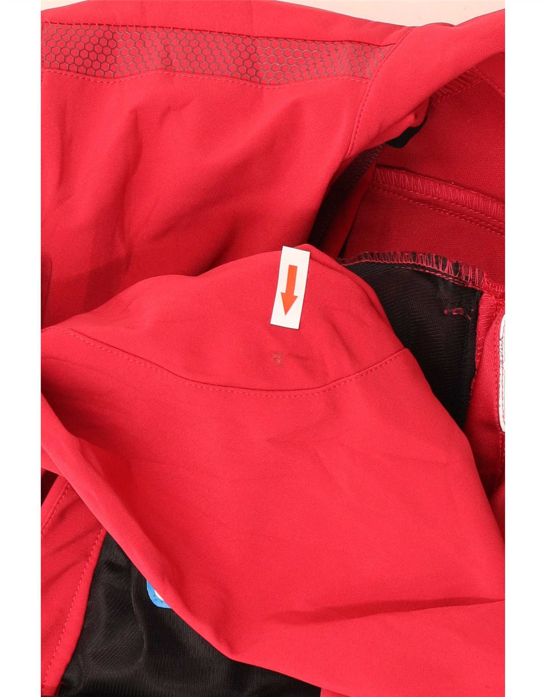 Brugi Damen-Trainingsanzug, Top-Jacke, UK 14, Größe L, Rot, Polyester, Sport