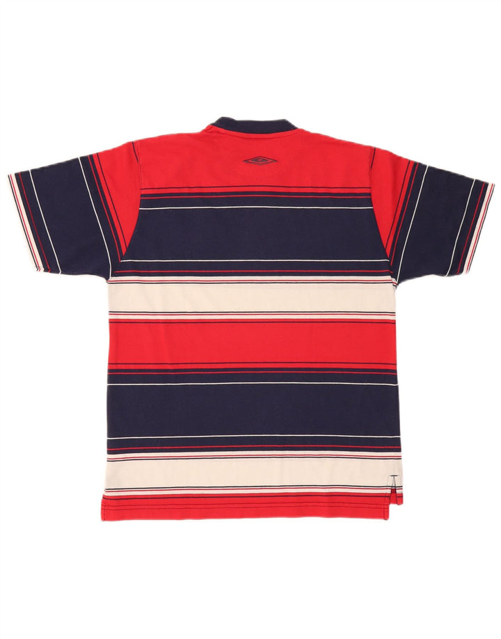 Umbro Herren-T-Shirt-Oberteil, klein, mehrfarbig, gestreift