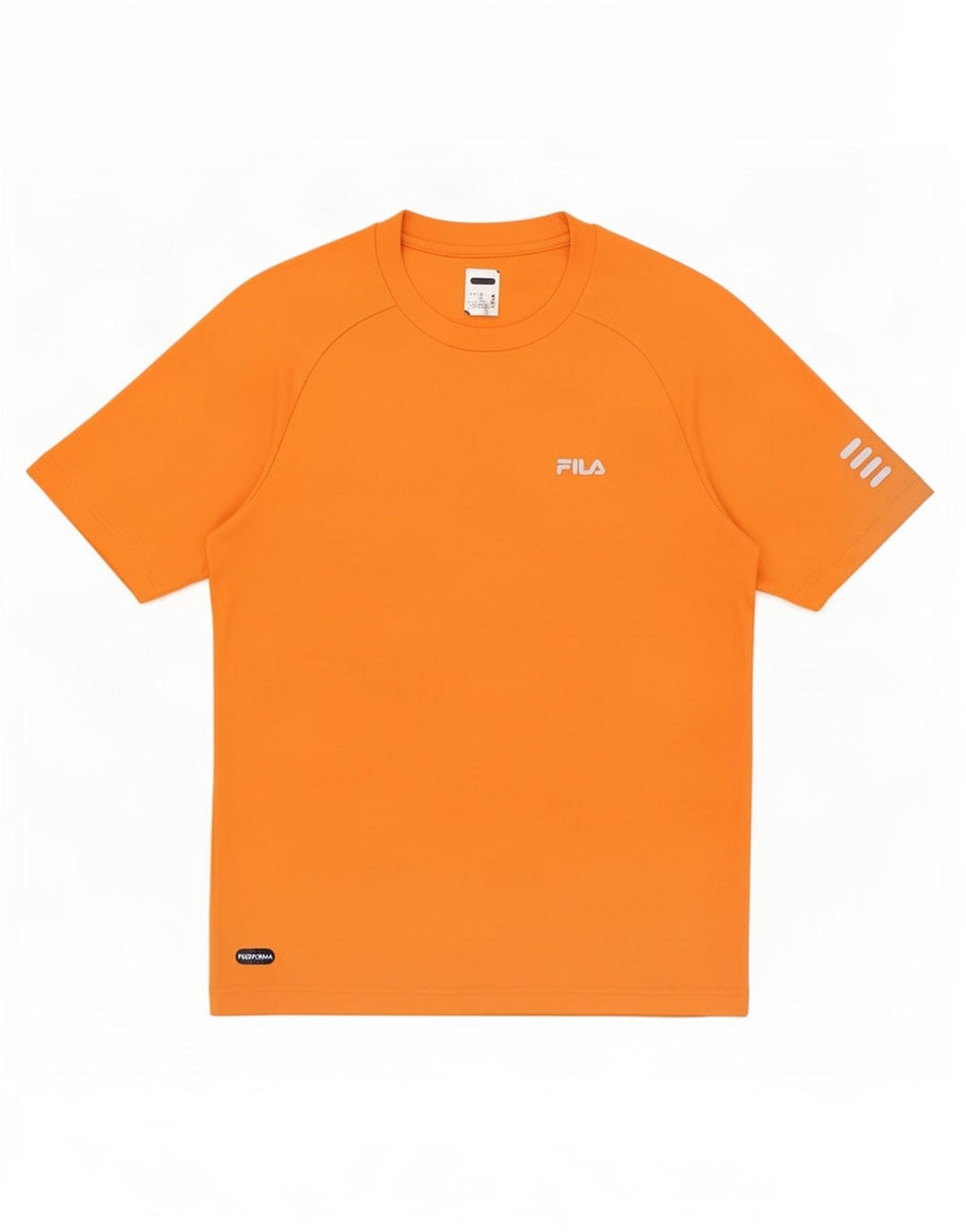 Fila Herren T-Shirt Top IT 44 XS Orange Polyester