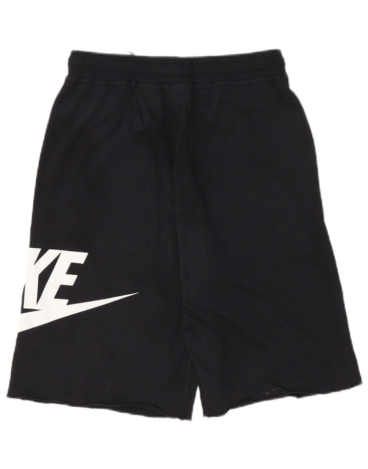 NIKE Herren Graphic Sport Shorts XL Schwarz Baumwolle