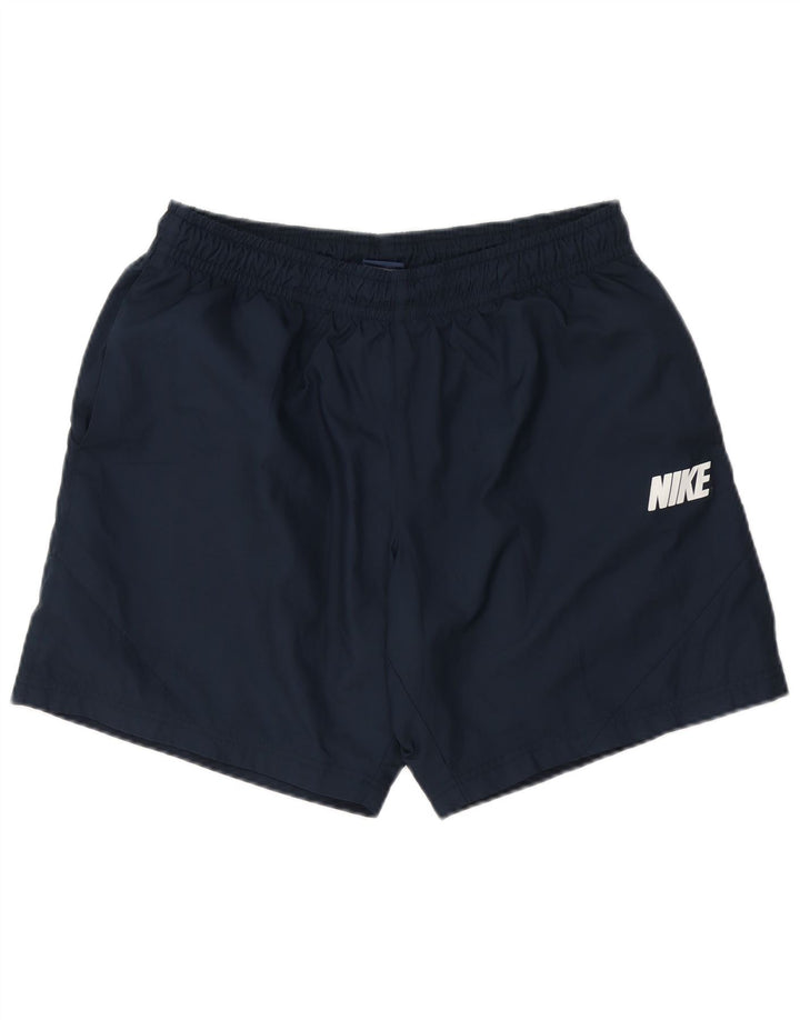 Nike Herren-Sportshorts, groß, marineblaues Polyester