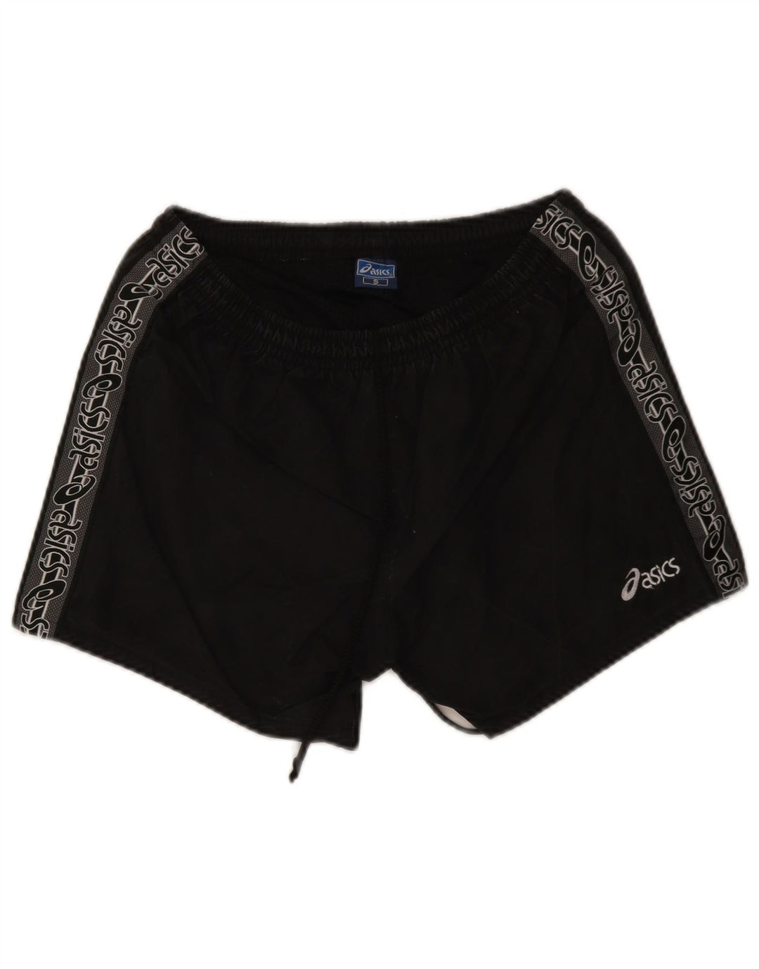 Asics Herren Graphic Sport Shorts Small Schwarz Polyester