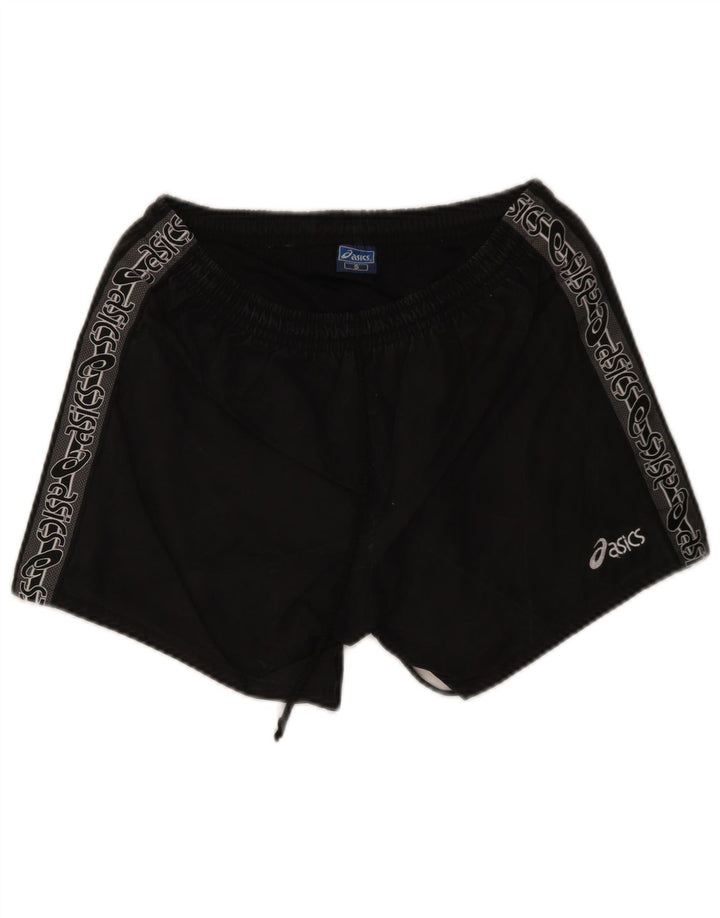Asics Herren Graphic Sport Shorts Small Schwarz Polyester