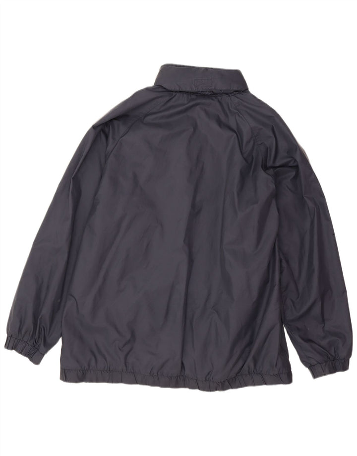 Reebok Herren Regenjacke UK 40 Large Marineblau Nylon