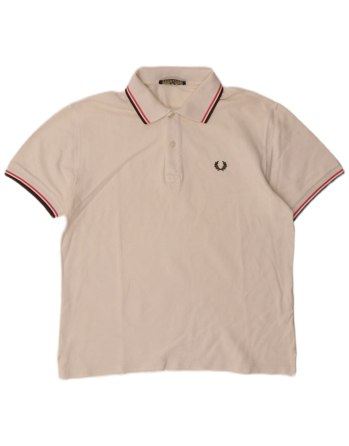 Fred Perry Herren Poloshirt Mittelweiß