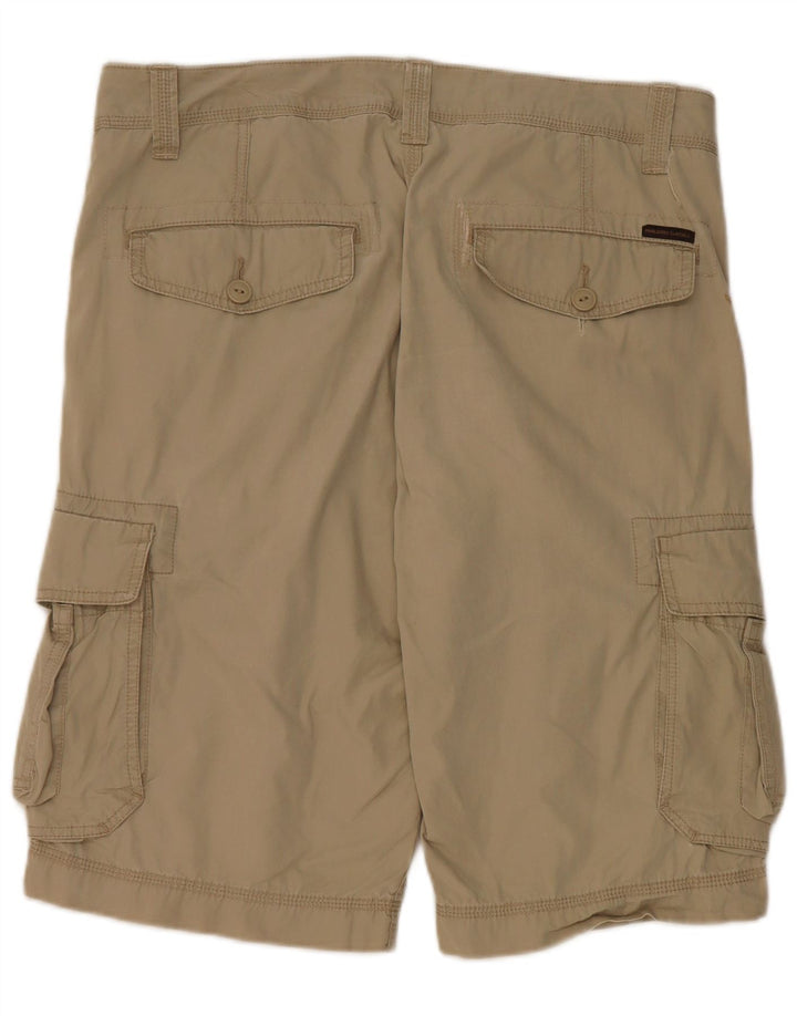 Marlboro Classics Herren-Cargoshorts W34, große Khaki-Baumwolle